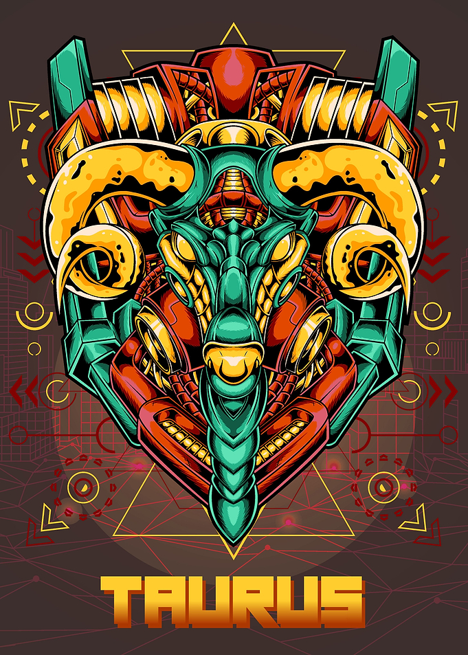 Mecha Taurus Zodiac