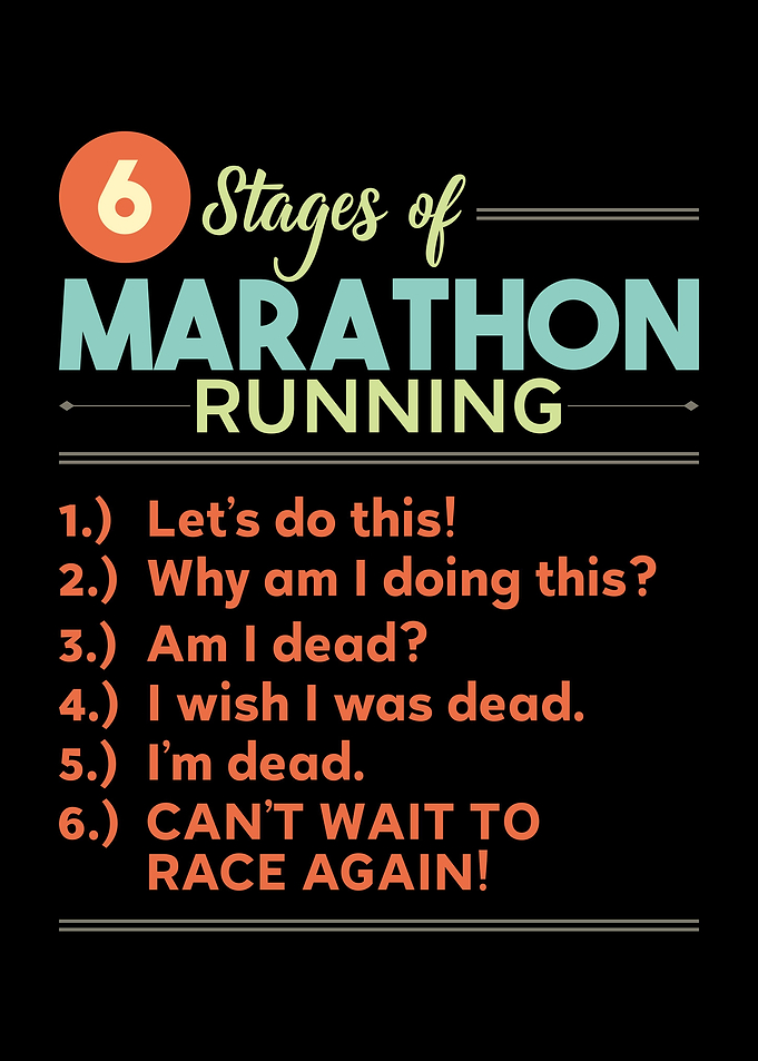 Stages Of Marathon Running