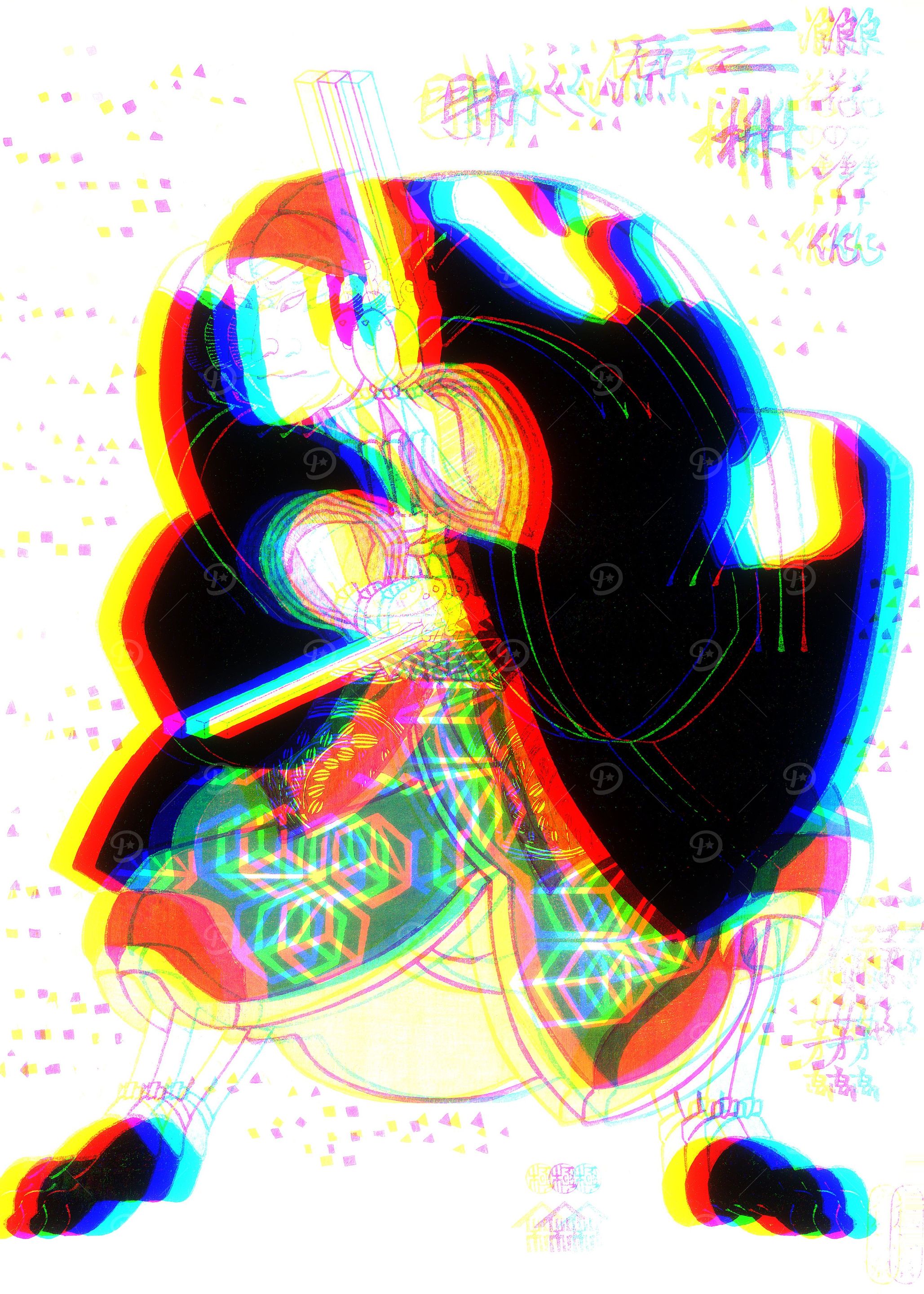 Utagawa Kuniyoshi Glitch