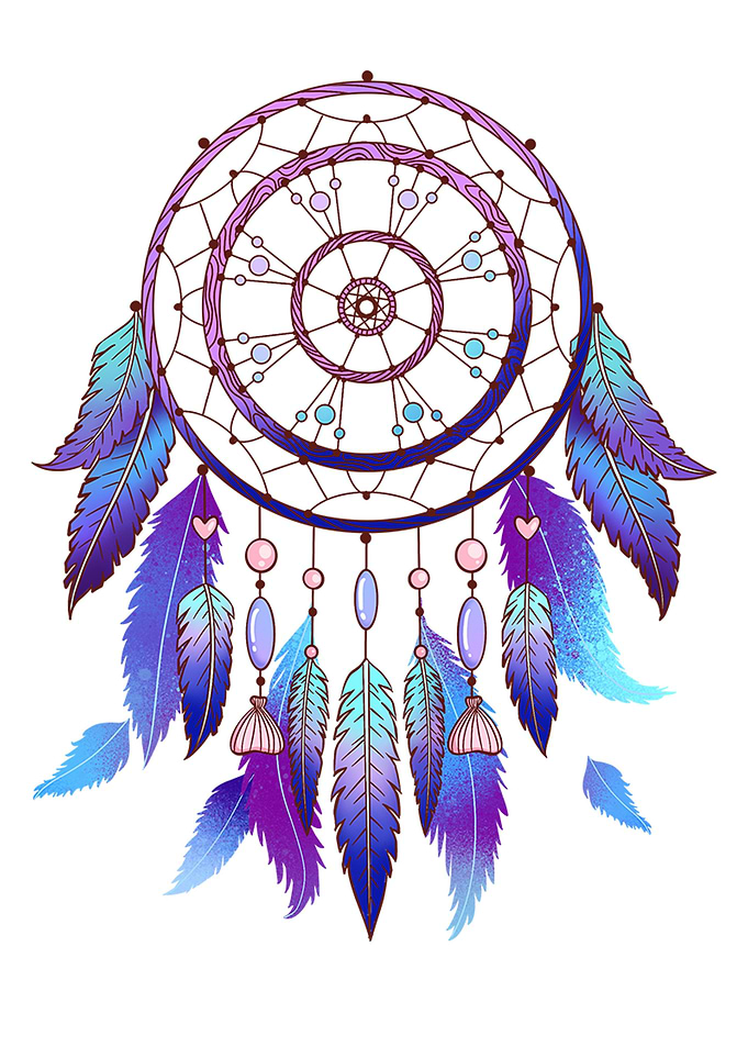 Dreamcatcher with Feathers