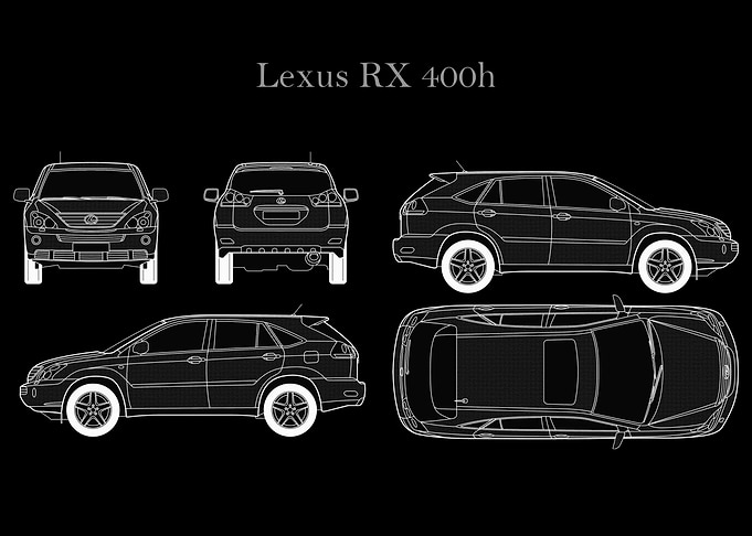 Lexus RX 400h 2005