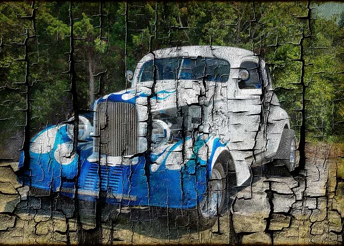 36 Chevy Coupe Weathered
