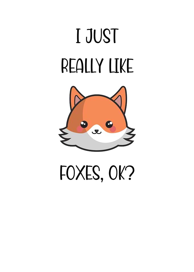 I Just Really Like Foxes