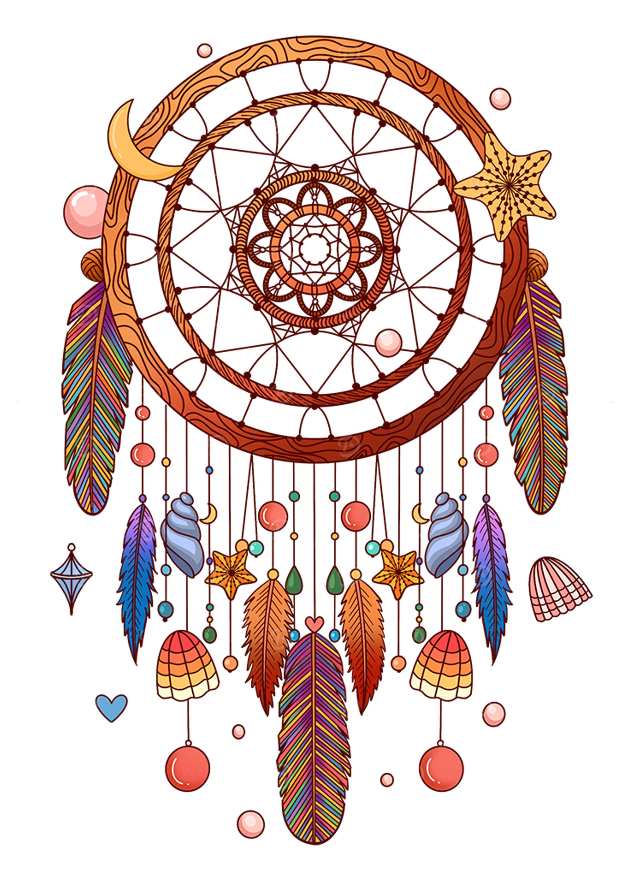 Dreamcatcher with Shells