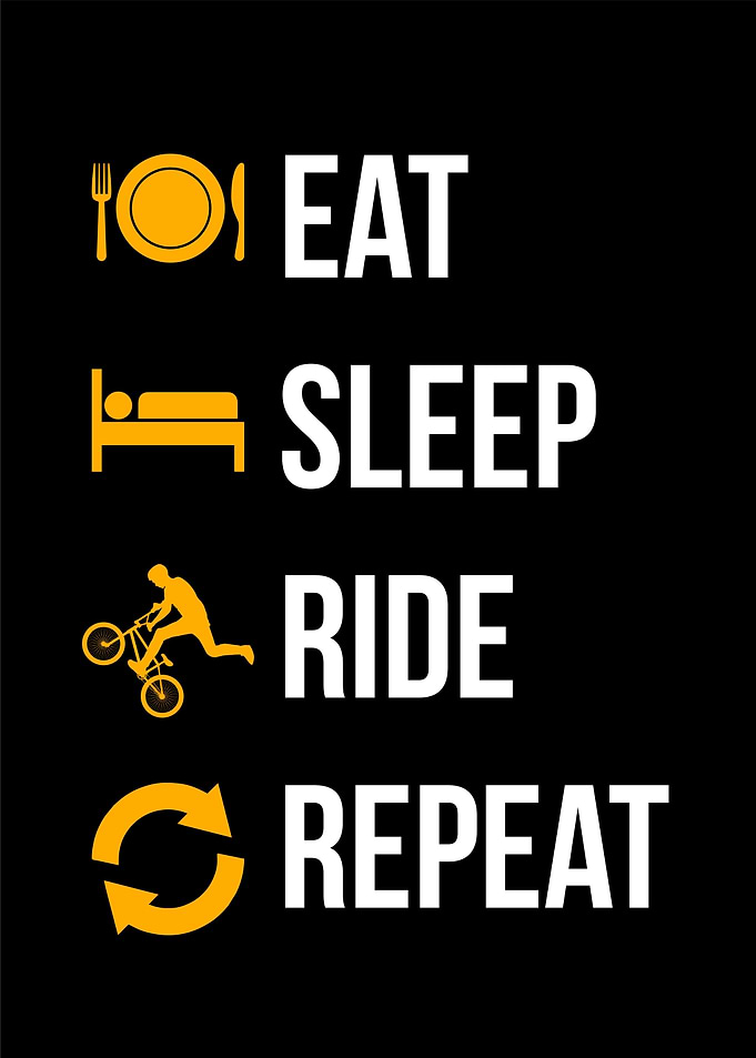 eat sleep ride repeat