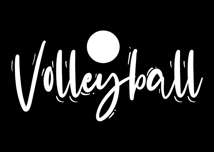 Volleyball player gift
