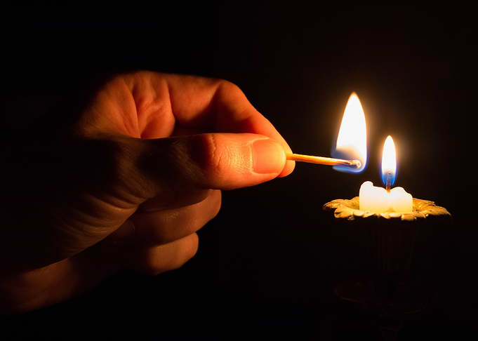 Light the candle