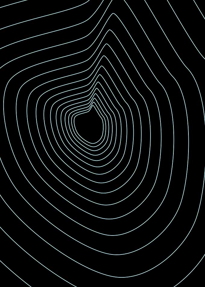 Abstract waveline