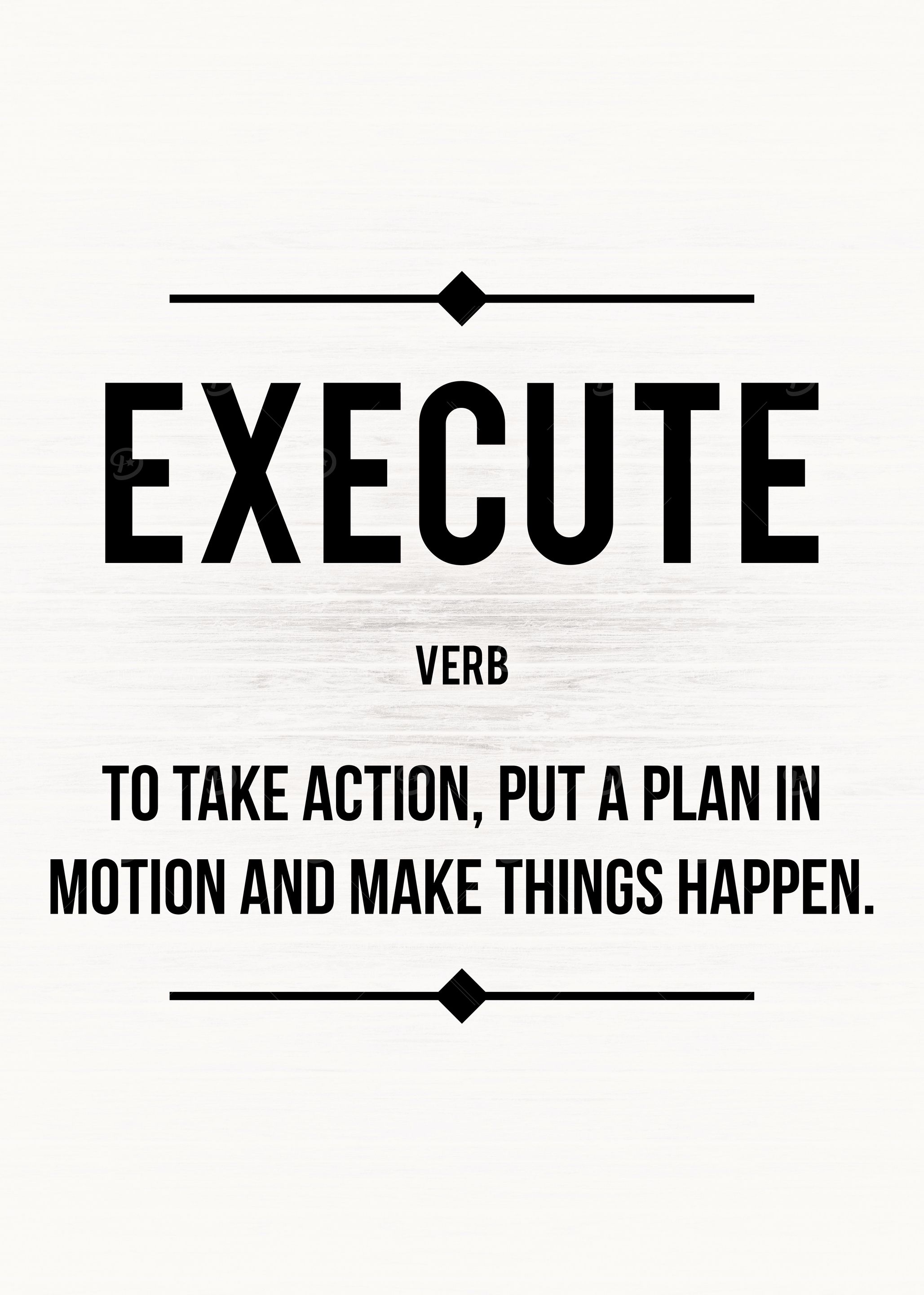 Execute