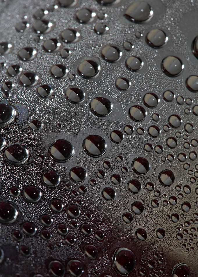 Droplets macro background