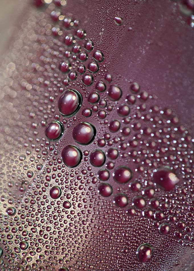 Droplets macro background