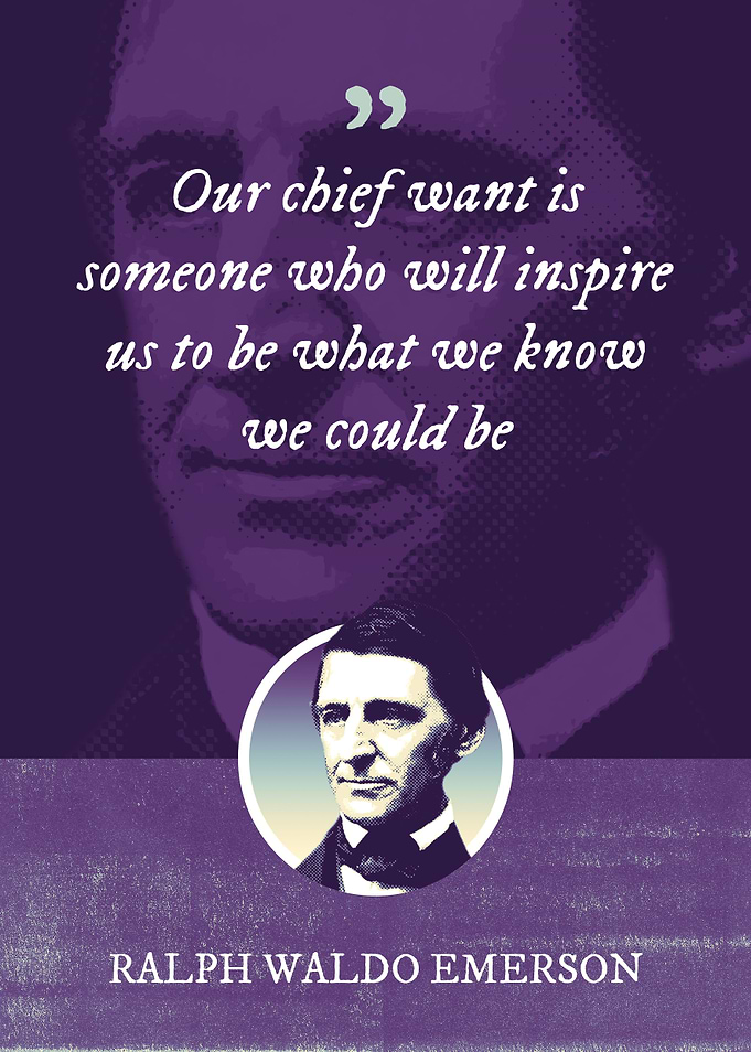Our chief want is someone