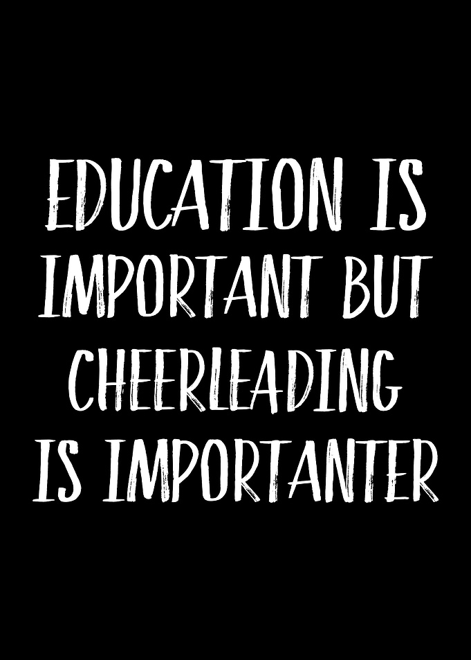 Cheerleading Is Importante