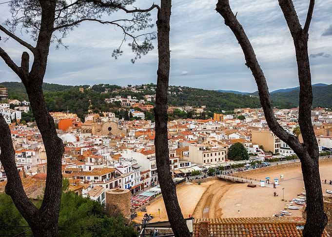 Tossa de Mar Townscape