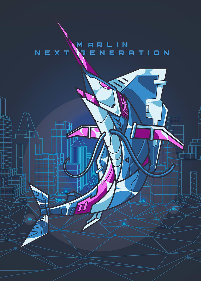 Mecha Marlin Modern