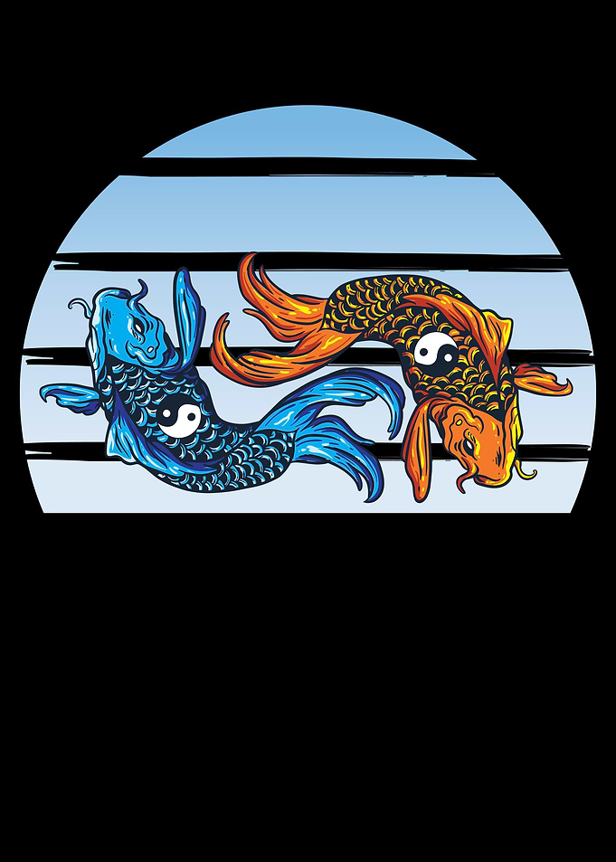 Koi Fish Japanese Style