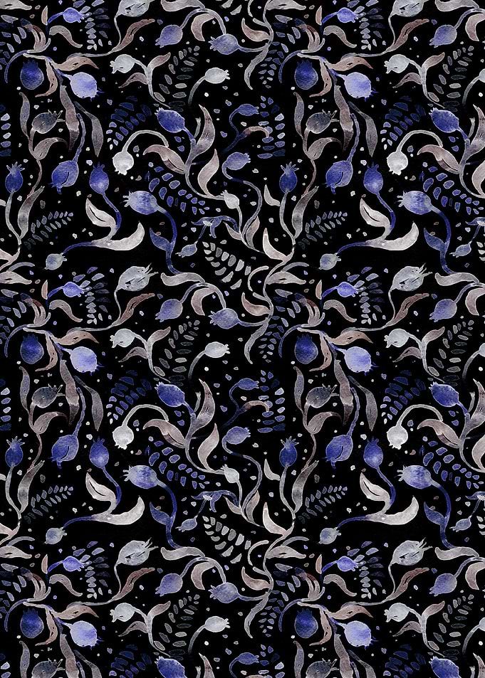 Pomegranate pattern print
