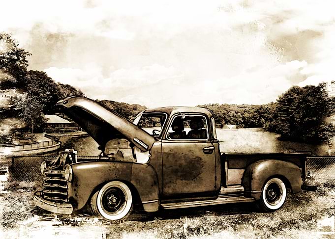 Antique Chevy Truck