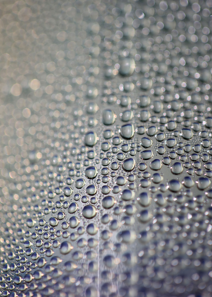 Droplets macro background
