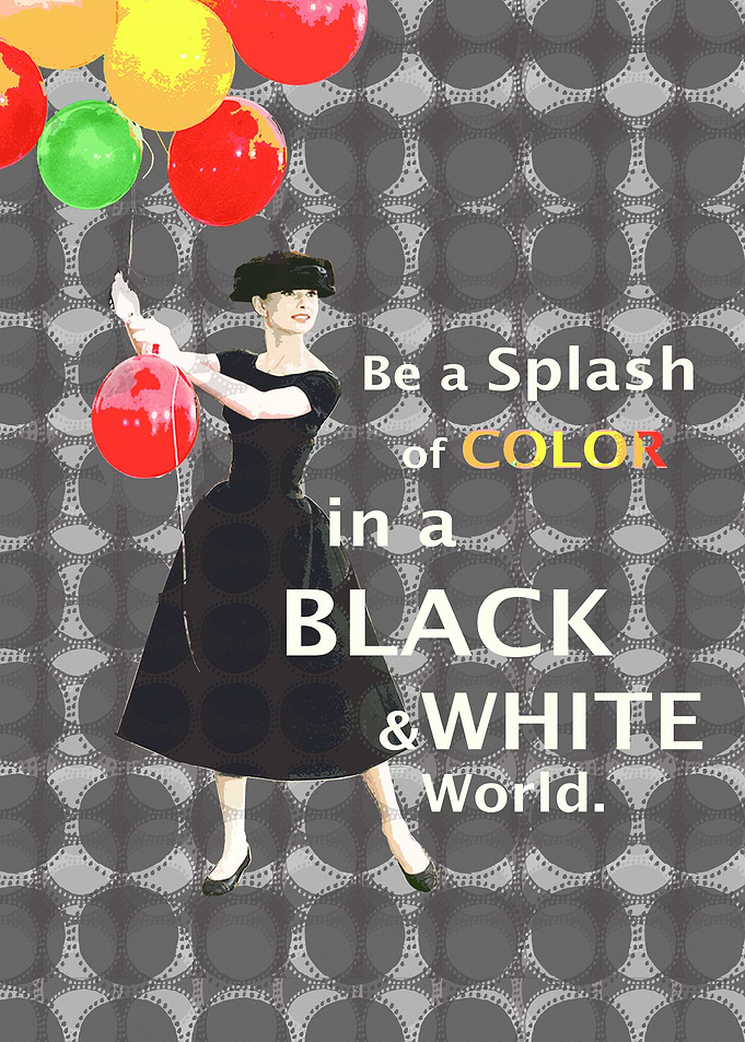 Audrey Hepburn Balloons