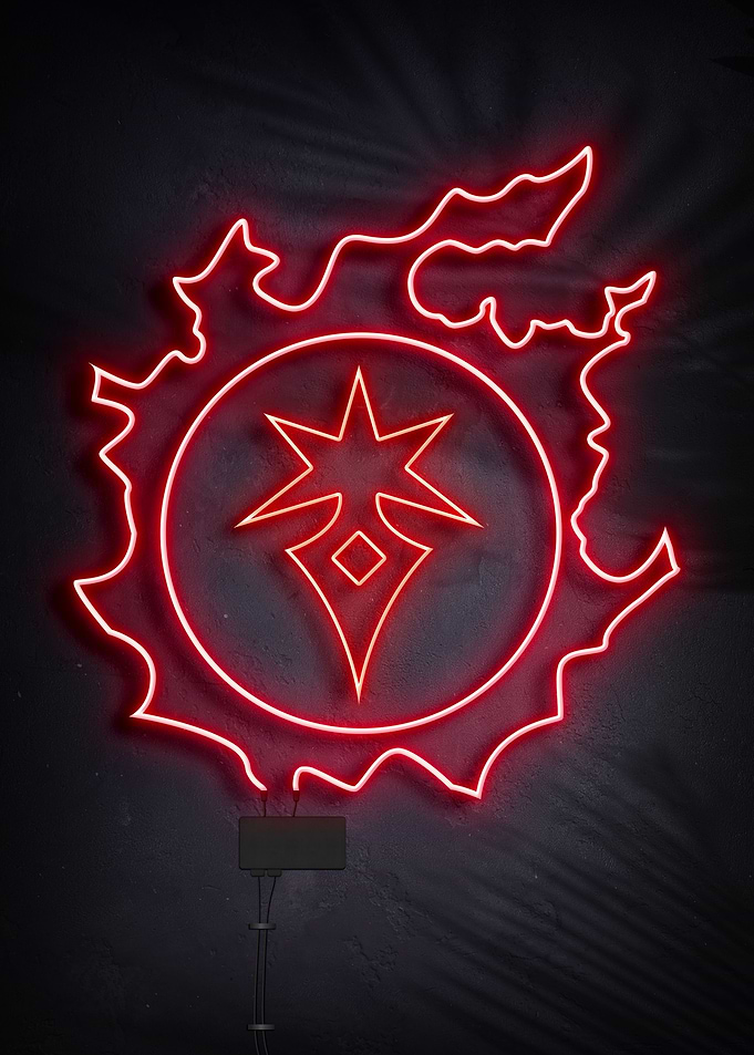 Final Fantasy XIV DRK Neon