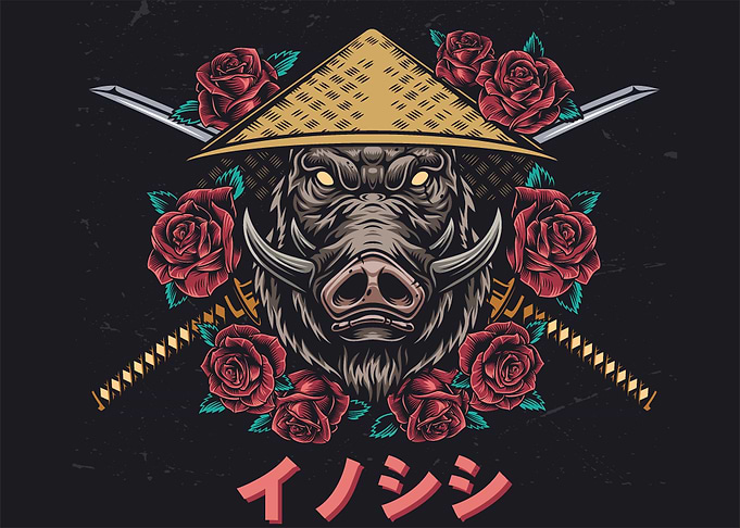 Boar Pig Japanese
