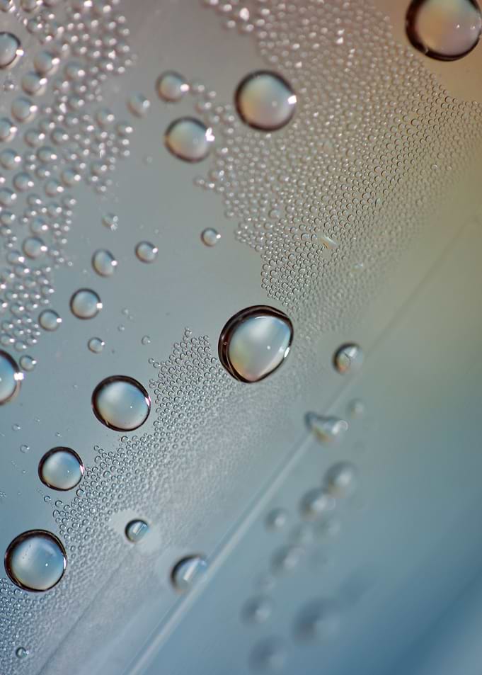 Water drops background