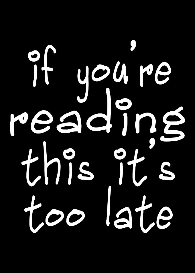 If Youre Reading This