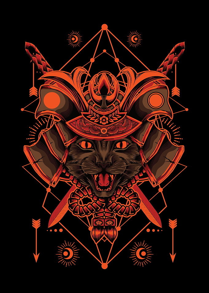SAMURAI CAT