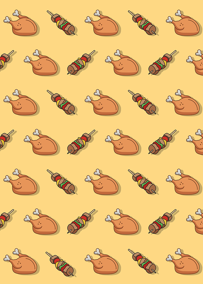 drilled chicken