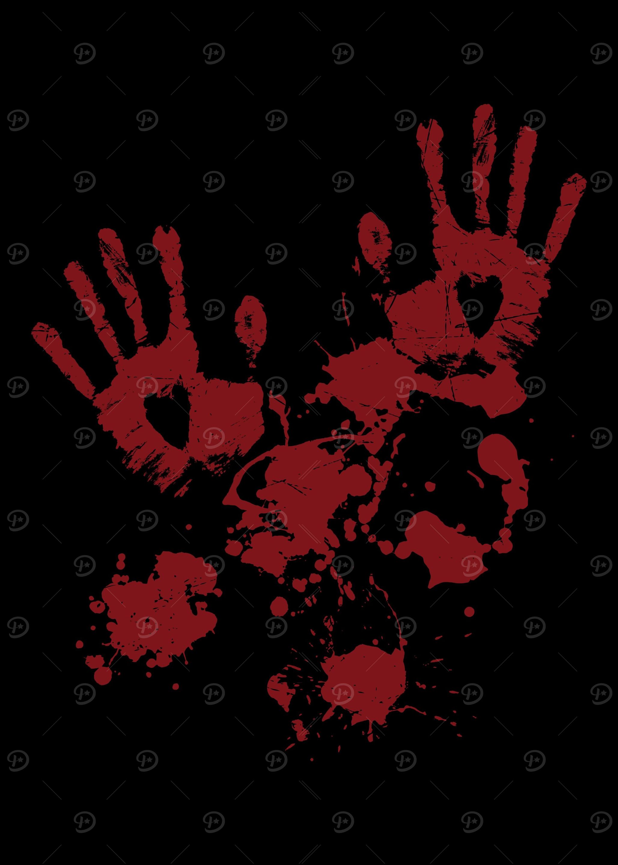 BLood Stain hand