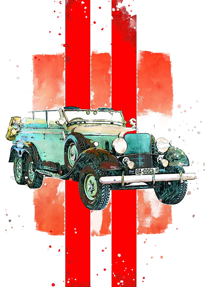 legendary vintage car