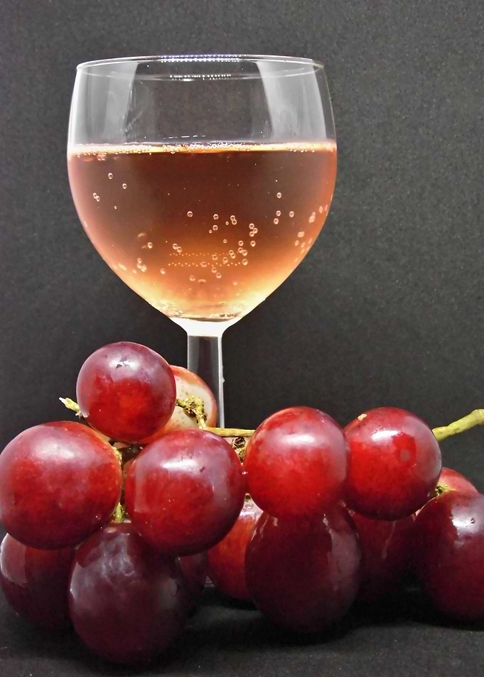 Wine and grapes