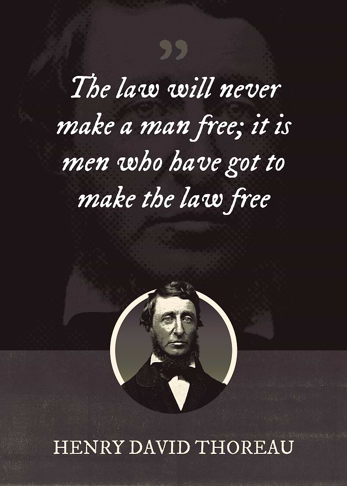 The law will never make a