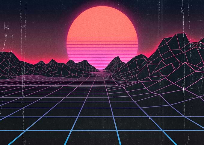 Neon sunset