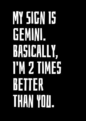My Sign Is Gemini