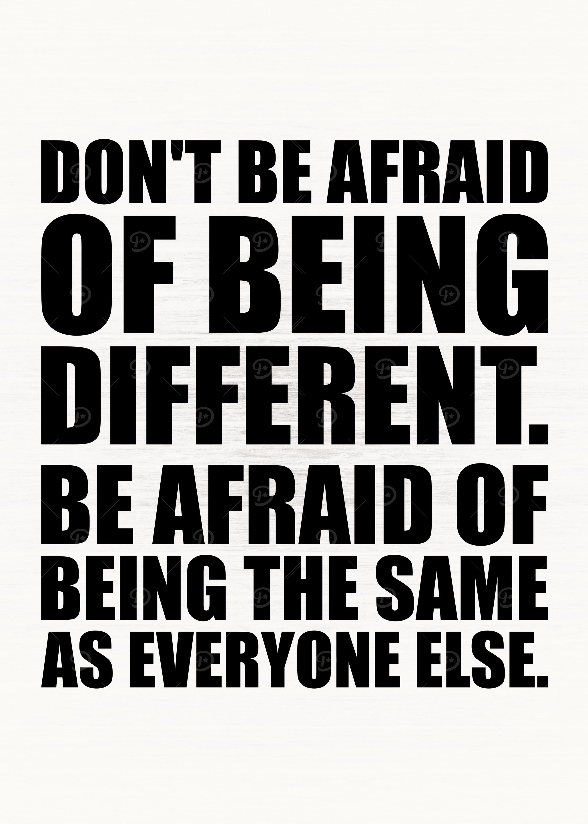 Be Afraid Of Average
