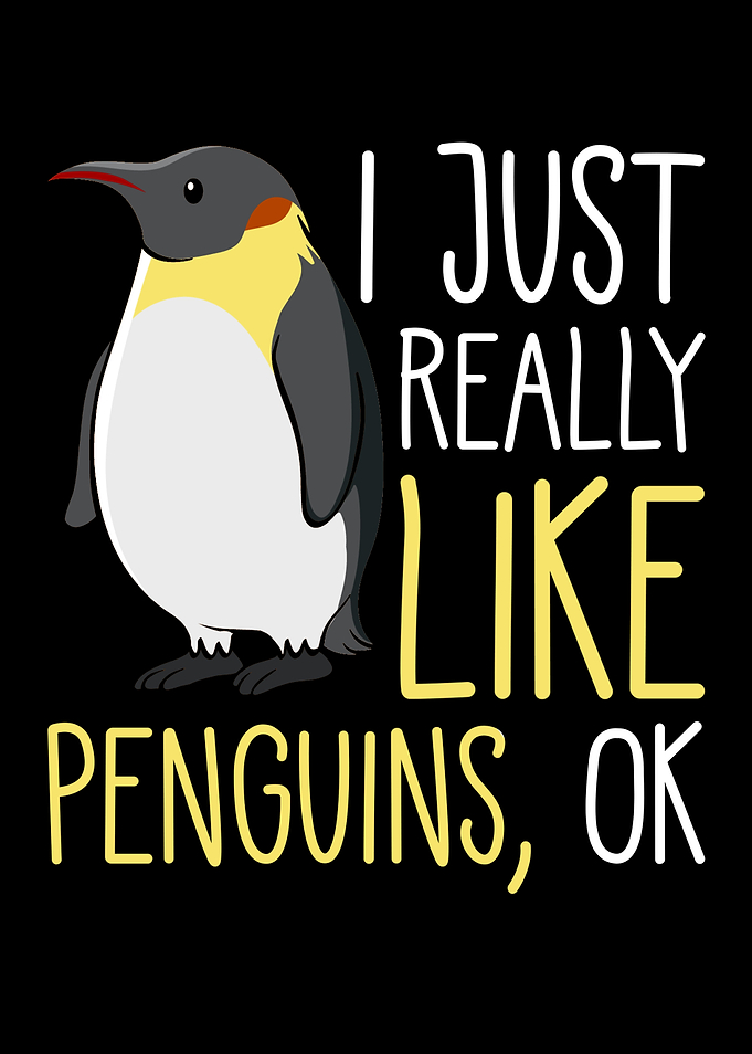 Penguin Saying Cute
