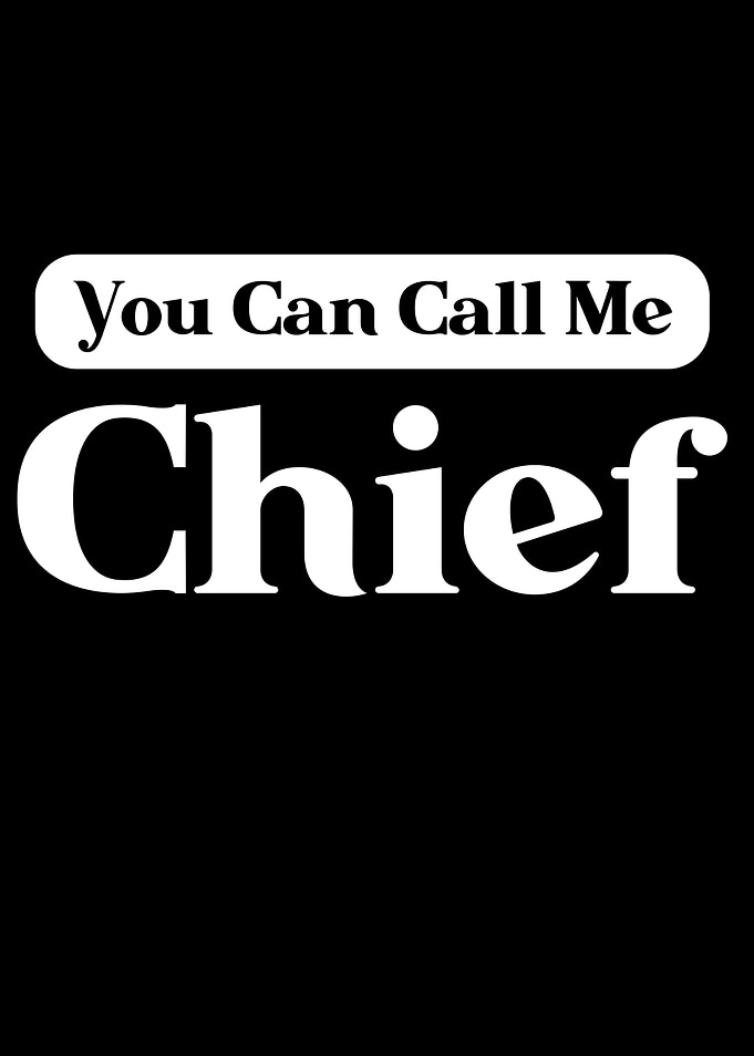 Chef Gift Saying Chef