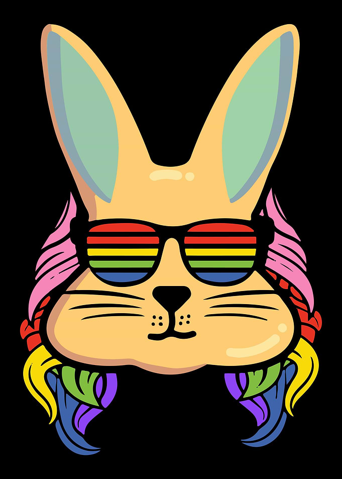 Gay Lesbian LGBT Rabbit