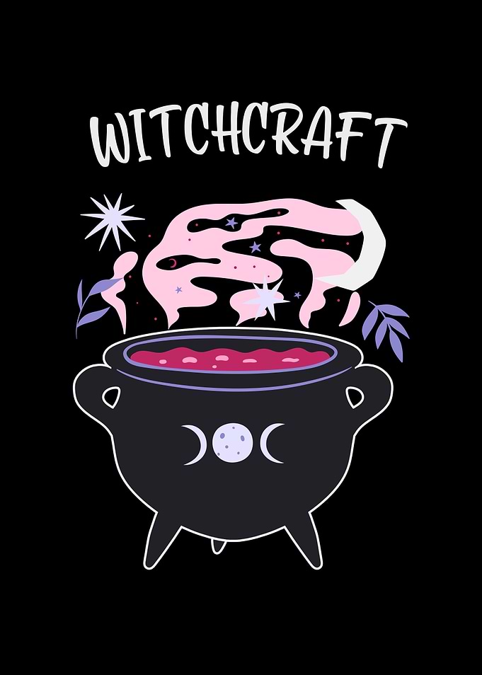 Witchcraft Magic Cauldron