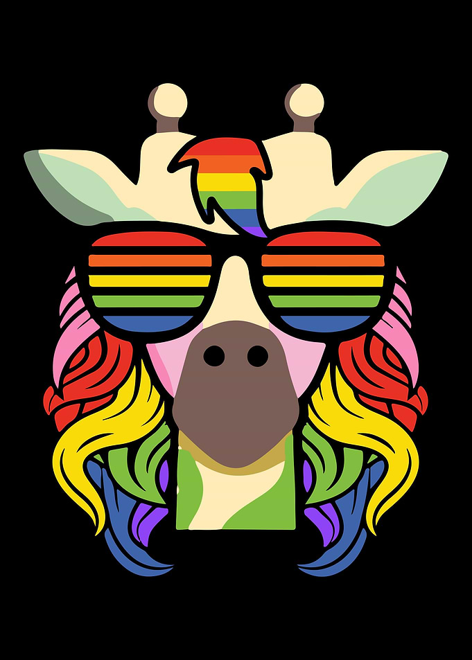 Gay Lesbian LGBT Giraffe