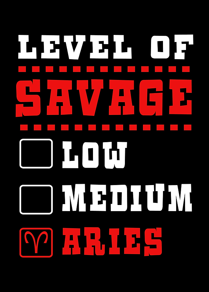 Aries Level Of Savage