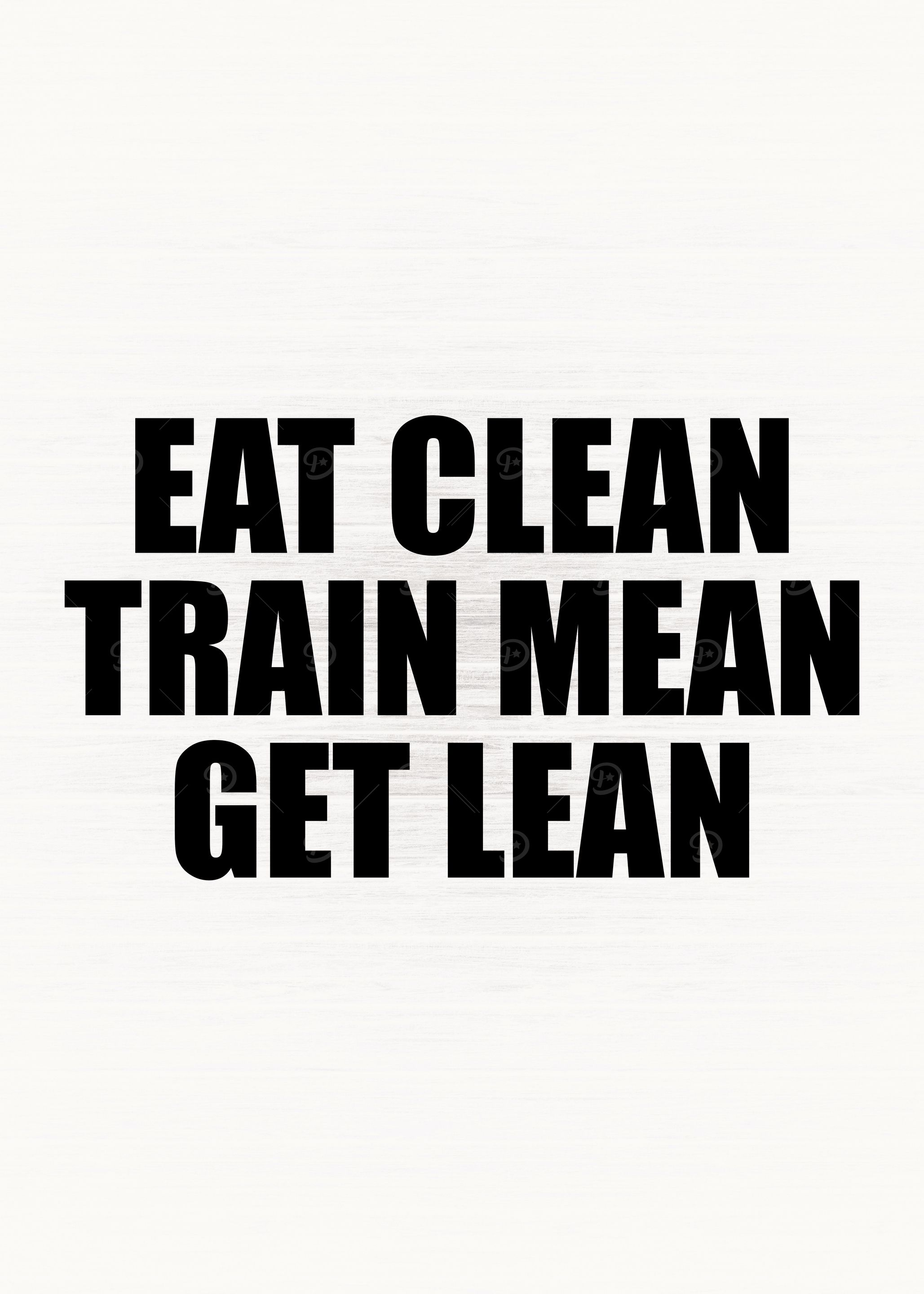 Eat Clean Get Lean