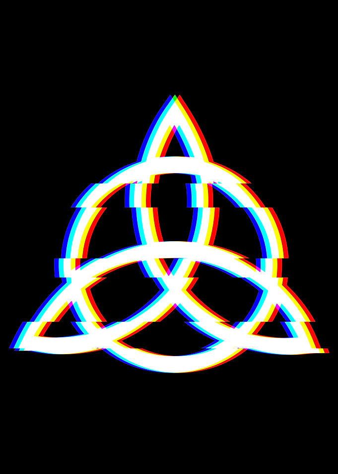 Triquetra Symbol Glitched
