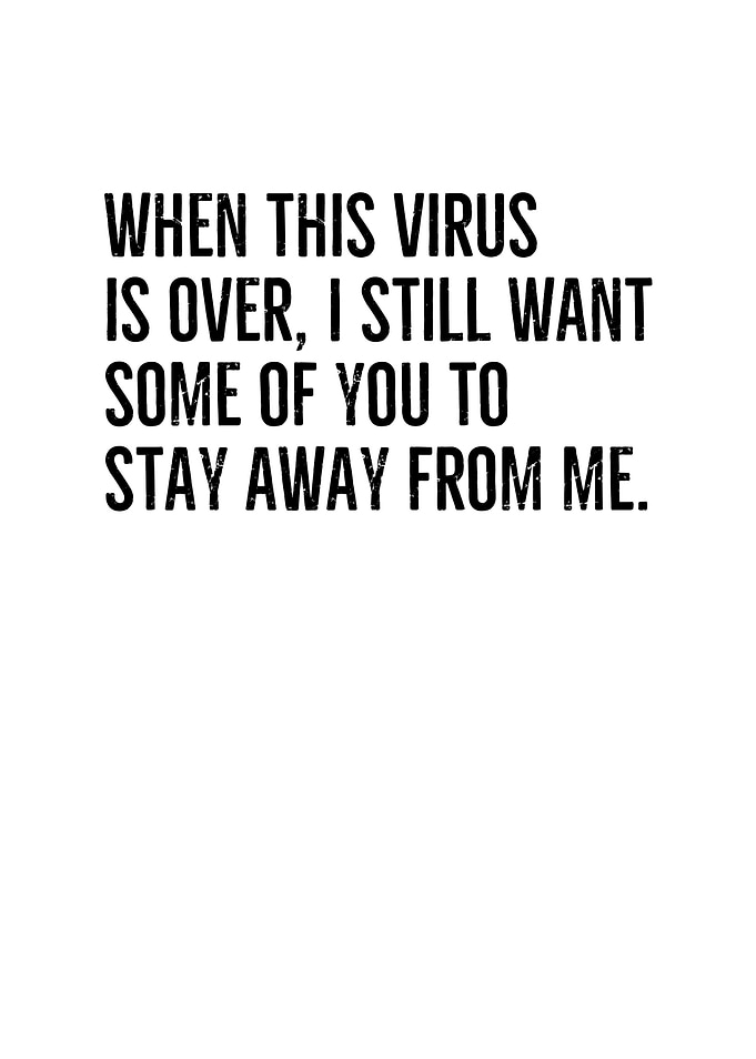 When This Virus Is Over