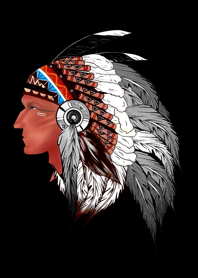 Native American tribal art