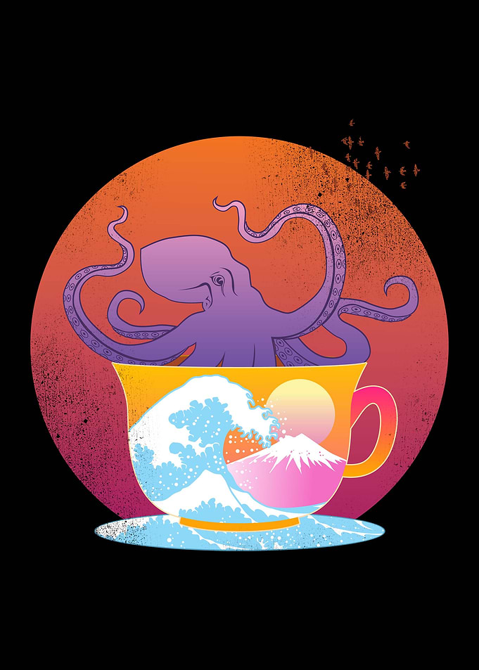 The Cuptopus Sunset