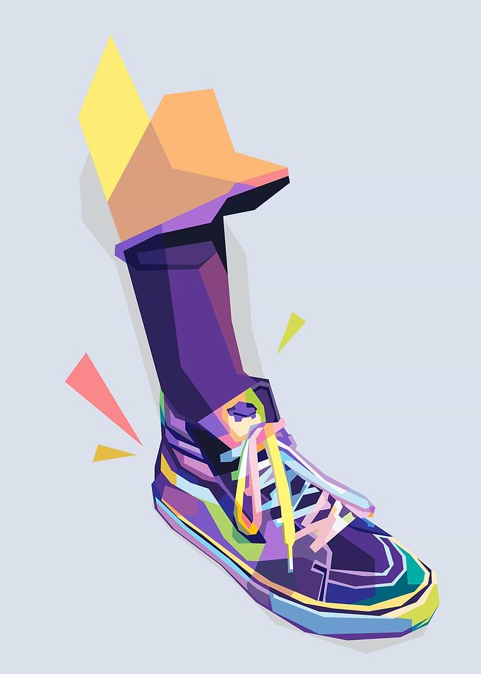 Shoes art