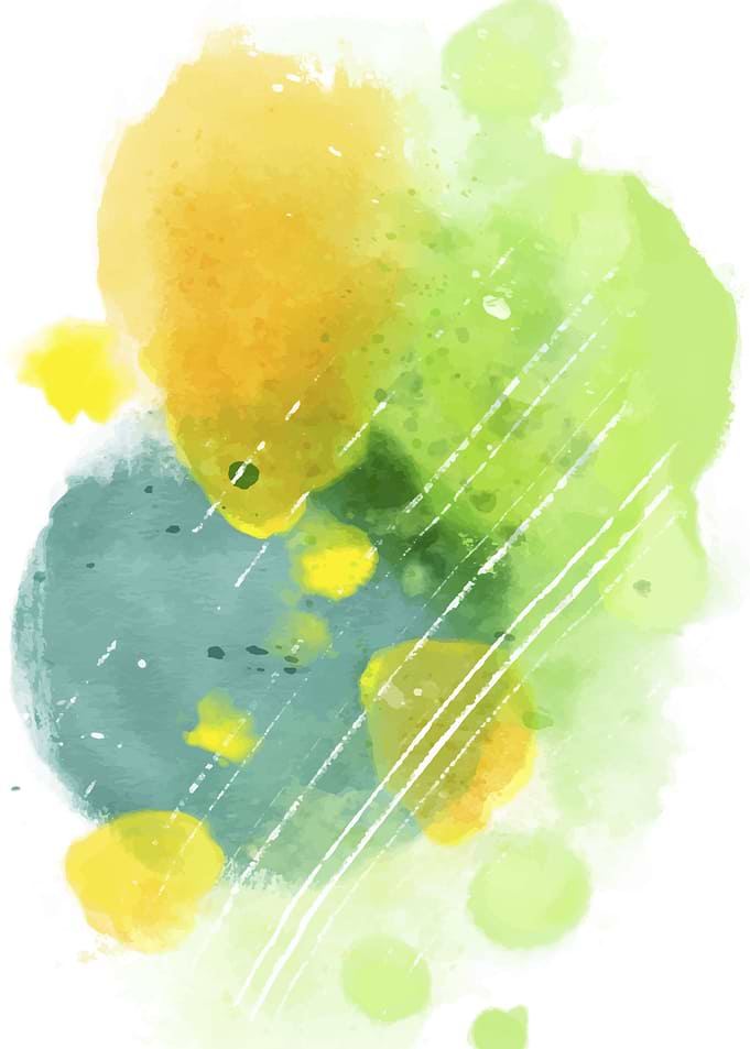 Green Modern Art